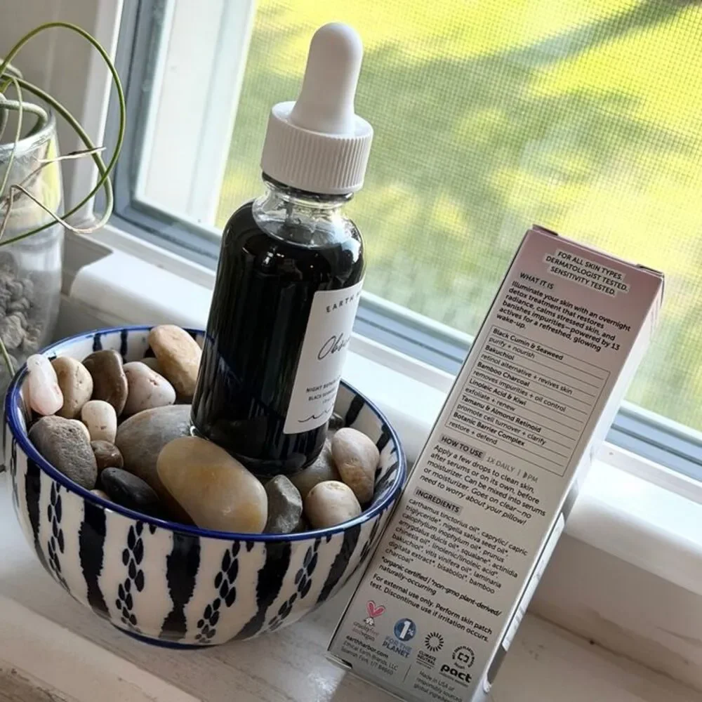 BNIB Earth Harbor OBSCURA Night Repair Concentrate Lightweight Dry Oil